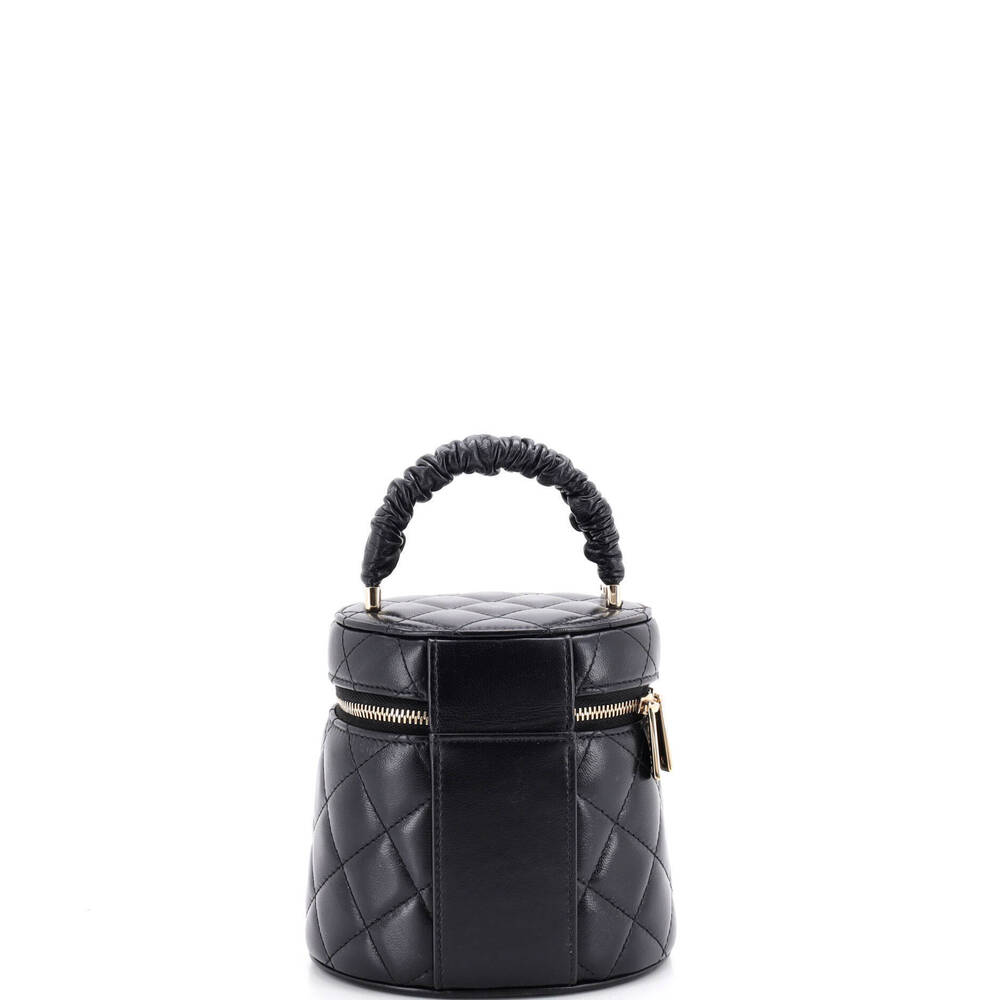 Chanel Small CC Ruched Top Handle Vanity Case - Picture 3 of 6